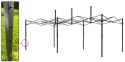 Pawilon handlowy ekspresowy - 3x6 m - zielony