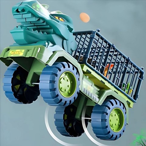 WOOPIE Ciężarówka Dinozaur Transporter Figurki