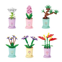 Klocki Konstrukcyjne Pojedynczy Kwiat W Doniczce 36-60 el.