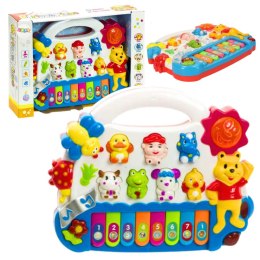 Pianinko Dla Maluszka Odgłosy Zwierząt 2 Kolory