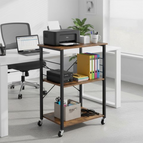 Regał na kółkach mobilny SAMBOR rustic