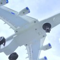 WOOPIE Niebieski Zdalnie Sterowany Samolot Pasażerski Airline