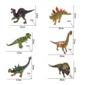 WOOPIE Zestaw Figurek Dinozaurów 6 Sztuk T-Rex