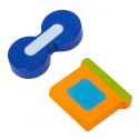 VIGA Drewniana Układanka Edukacyjna Montessori Pociąg 18m+