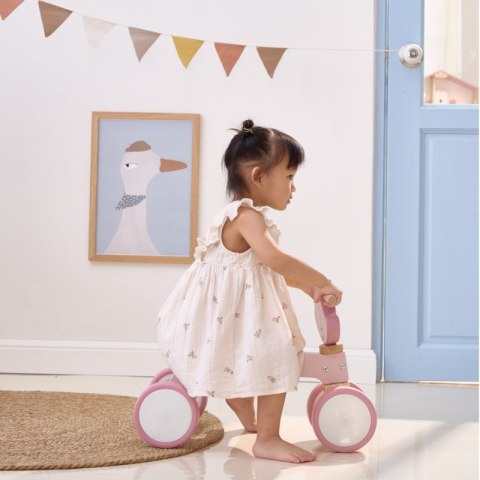 VIGA PolarB Drewniany Jeździk Lisek Miękkie Koła 12m+