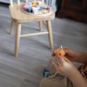 VIGA PolarB Sorter Kształtów Zegar nawlekanka Montessori 18m+