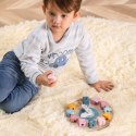 VIGA PolarB Sorter Kształtów Zegar nawlekanka Montessori 18m+