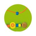 VIGA Tablica Edukacyjna Manipulacyjna Sensoryczna Drewniana Krokodyl Certyfikat FSC Montessori 18m+