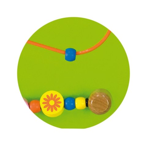 VIGA Tablica Edukacyjna Manipulacyjna Sensoryczna Drewniana Krokodyl Certyfikat FSC Montessori 18m+