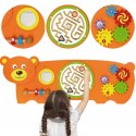VIGA Tablica Sensoryczna Manipulacyjna Miś Certyfikat FSC Montessori 18m+