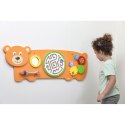 VIGA Tablica Sensoryczna Manipulacyjna Miś Certyfikat FSC Montessori 18m+