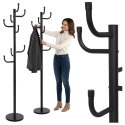 Wieszak stojący Wiktor 175cm czarny