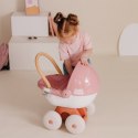 SMOBY Baby Nurse Wózek Głęboki z Plastikowym Daszkiem