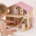 VIGA PolarB Duży Drewniany Domek dla Lalek 17 el. 3+