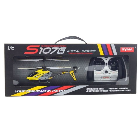 Helikopter Zdalnie Sterowany RC Żyroskop Syma S107G Czerwony