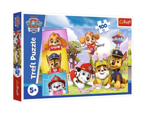 Puzzle - 100 - Nieustraszone dziewczyny - Psi Patrol - Trefl 16520