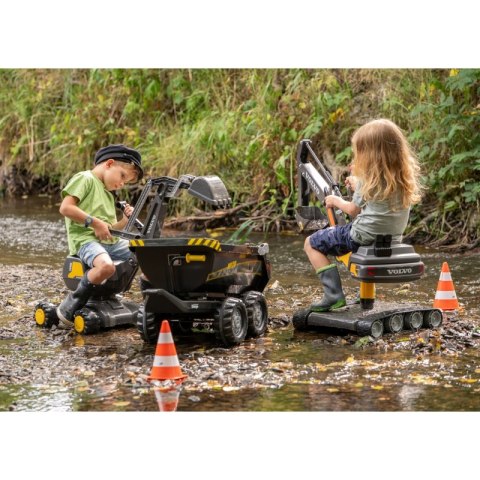 Rolly Toys Volvo rollyDigger Koparka Samobieżna - Jeździk obrotowy czarny