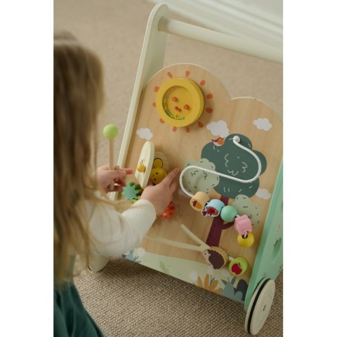 CLASSIC WORLD Drewniany Pchacz Multifunkcyjny 8w1 "Leśny Chodzik" 12m+