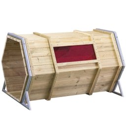 CLASSIC WORLD EDU Drewniany Plac Zabaw Baza XXL Tunel do Czołgania