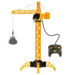 Dźwig Żuraw Budowlany Zdalnie Sterowany RC Przewodowy Obrót 360° 71 cm