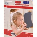 VIGA Duży Drewniany Ambulans Zestaw Karetka Małych Ratowników Akcesoria 25 el. 3+