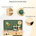 WOOPIE GREEN Drewniany Warsztat STEM Zestaw z Narzędziami