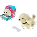 WOOPIE Piesek Interaktywny Pluszak z Kością Bichon Golden Retriever