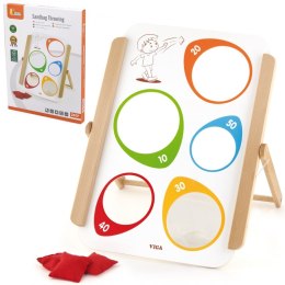 VIGA Drewniana Gra Zręcznościowa Rzut Do Celu Certyfikat FSC 2+