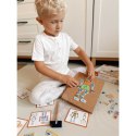 VIGA Drewniana Przybijanka Roboty 45 elementów Montessori 3+