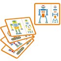 VIGA Drewniana Przybijanka Roboty 45 elementów Montessori 3+