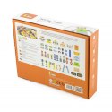 VIGA Drewniana Przybijanka Roboty 45 elementów Montessori 3+