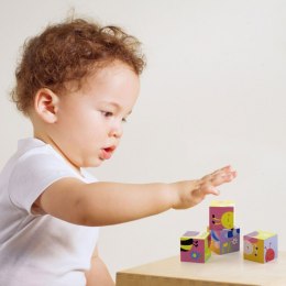 VIGA Drewniana Układanka Puzzle Farma 4 klocki 2+