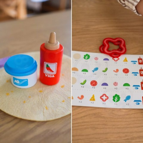 VIGA Zestaw Meksykańskich Potraw Taco i Burrito 3+
