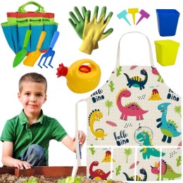 WOOPIE Zestaw Małego Ogrodnika 15el. Dinozaury