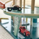 CLASSIC WORLD Wielopoziomowy Parking Auta Helikopter Dystybutor Myjnia + Akc.