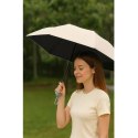 Parasolka Kieszonkowa Składana z Ochroną UV UPF 50+ Etui Beżowa 90 cm