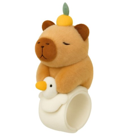 Pluszowa Opaska Samozaciskowa Na Rękę Gęś z Kapibarą