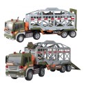 WOOPIE Ciężarówka Transporter Dinozaurów Auto z Dźwiękiem i Światłem