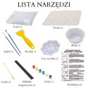 WOOPIE Zestaw Kreatywny z Farbami DIY Zrób Odlewy Gipsowe Figurki i Pomaluj - Zestaw Świąteczny