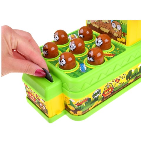 Gra Zręcznościowa Interaktywna Whack-A-Mole Uderz Młotkiem Kreciki