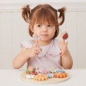 VIGA PolarB Drewniane Kolorowe Koła Zębate Montessori