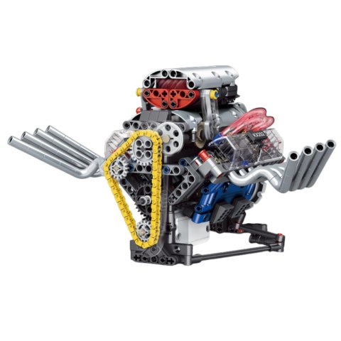 Zestaw Klocki Konstrukcyjne Silnik Model V Zasilany 665 el.