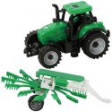 WOOPIE Traktor Rolniczy ze Zgrabiarką