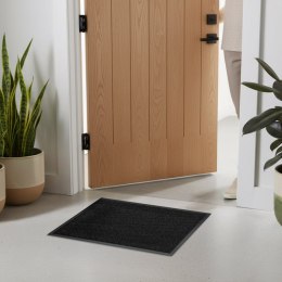 Wycieraczka wejściowa pod drzwi 40x60 cm NEILA szara zestaw 2 sztuk