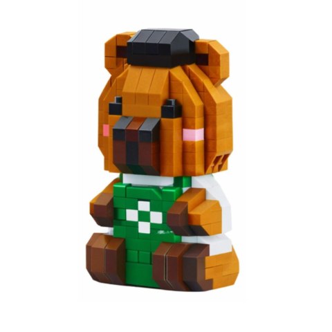 Klocki Konstrukcyjne Kapibara Figurka 3D 204 - 263 el.