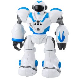 Robot Interaktywny Zdalnie Sterowany RC 16 Funkcji Światła Dźwięki Niebieski
