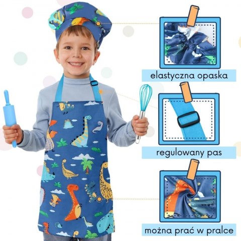 WOOPIE Dino Zestaw Małego Kucharza