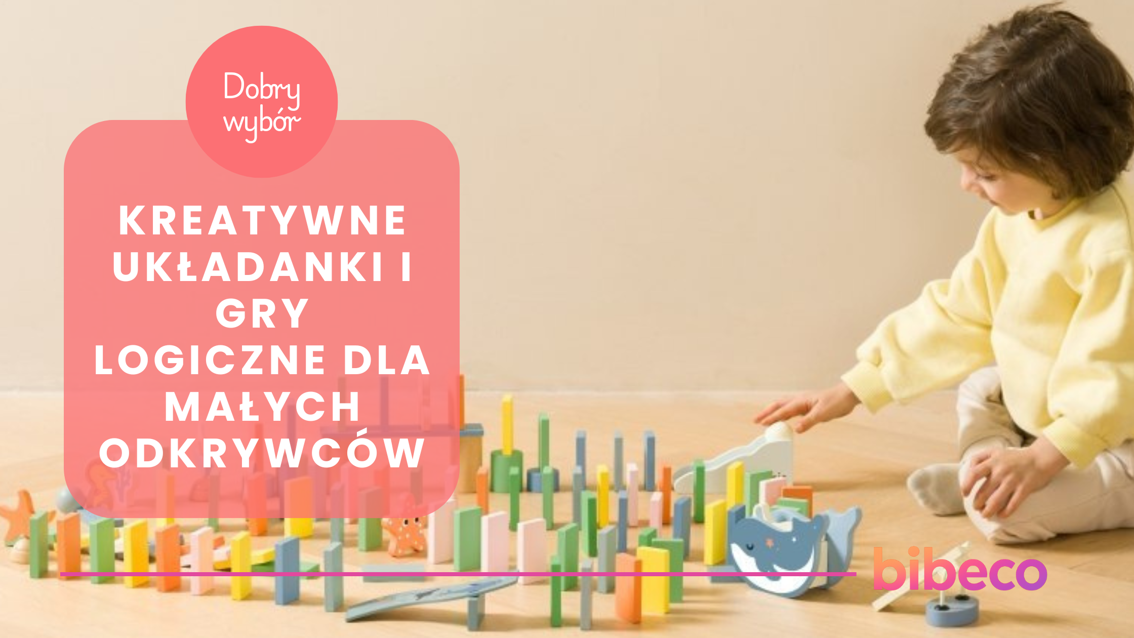 Kreatywne układanki i gry logiczne dla małych odkrywców