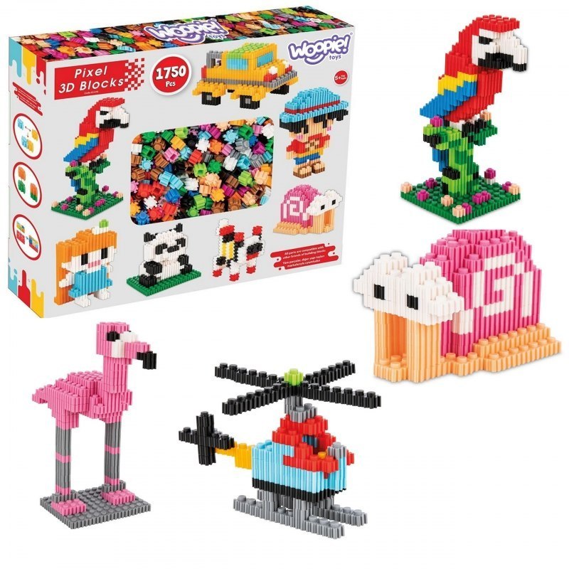 WOOPIE Klocki konstrukcyjne 3D Pixel